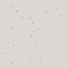 Terrazzo flooring textured surface modern abstract pattern. Vector seamless abstract repeat with chips of marble or granite in soft pastel colors.