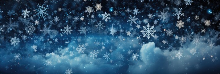 Snowfall, Hd Background, Background For Computers Wallpaper
