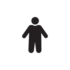 Icon user men.  Family graphic icon. 