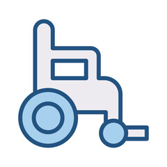 Wheel Chair patient icon