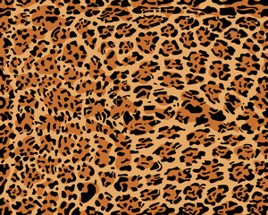 Abstract animal skin leopard, cheetah, Jaguar seamless pattern design. Black and white seamless camouflage background.