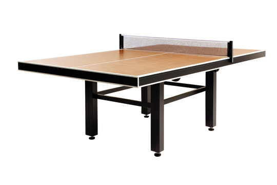 recommend clip art: Teble tennis table isolated on transparent background. Generative Ai