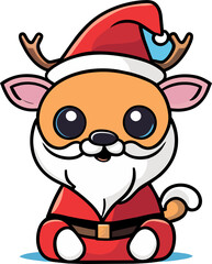 christmas design santa claus element