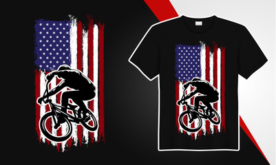 usa rider t shirt design