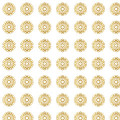 Wallpaper Pattern, gold Color, Vintage, Vector Illustration, isolated, gold wallpaper, seamless pattern, oriental pattern
