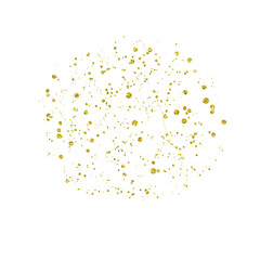 Gold star glitter texture illustration © Moko22