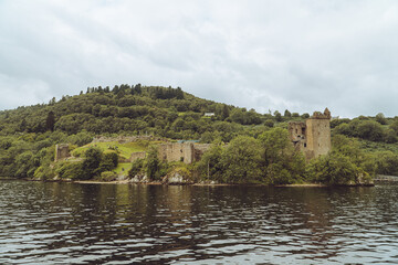 Fototapeta na wymiar Urquhart Castle Scotland
