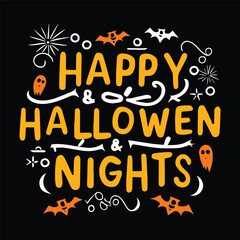 Halloween t-shirt design