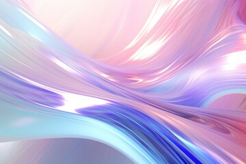 An abstract background with iridescent, metallic lines that appear to dance and sparkle, radiating a sense of relaxation and wonder.
