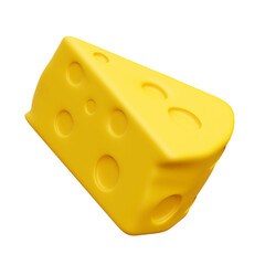 Cheese 3d Icon Illustrations