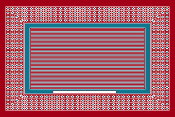 African Wax Print fabric, Ethnic overlap ornament seamless design, Khanga pattern motifs floral elements. khanga texture, colorful textile Ankara fashion style. New Design For Fabric
