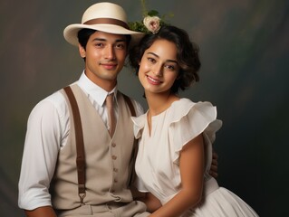 Timeless Elegance of Indian Couple in Commercial Photoshoot