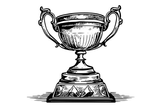 42,202 Trophy Drawing Images, Stock Photos, 3D objects, & Vectors