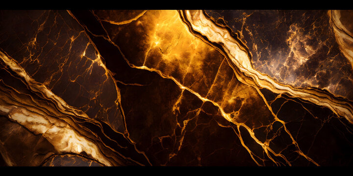 luxury brown marble rock texture wallpaper background. Generative Ai.