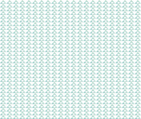 水彩風の三角形模様のパターンイラスト　パステルグリーン