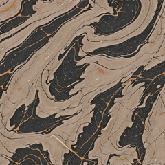 Marble texture, abstract background, brown, black