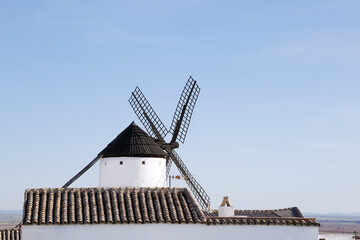 Windmill in Campo de Criptana, Spain