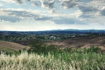 Italien - Toskana - Crete Senesi bei Asciona