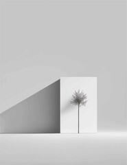 Modern minimalist style 3d rendering image, surrealism