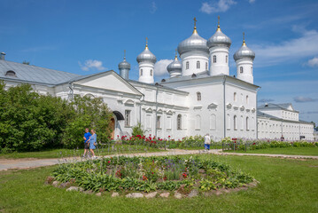 On the territory of St. George Monastery, Veliky Novgorod