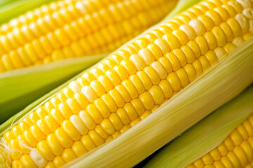 Sweet nature ingredient vegetable yellow closeup food ripe nutrition corn organic farming healthy