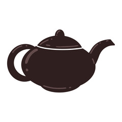 teapot isolated on white background