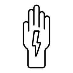 Obraz premium Scrification Outline Icon