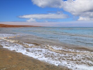 Dead Sea muddy beach