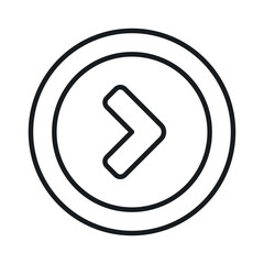 Next, forward button vector design