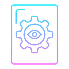 Biomechanical Gradient Icon