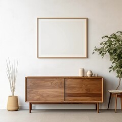 wooden wall frame 