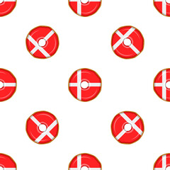 Pattern cookie with flag country Denmark in tasty biscuit