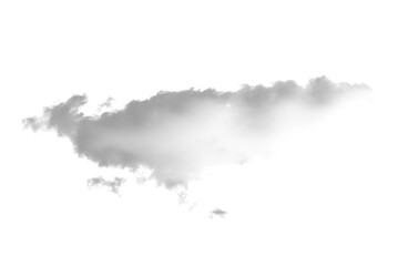 Obraz premium white cloud smoke on transparent background