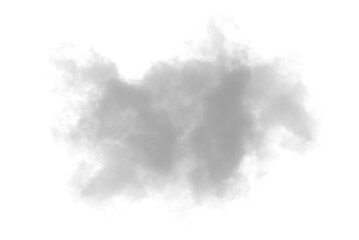 white cloud smoke on transparent background - 655771216
