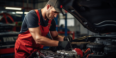 Car Repair Car Mechanic - Powered by Adobe