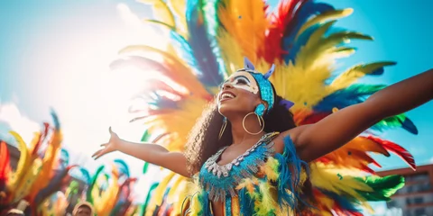 Foto auf gebürstetem Alu-Dibond Rio de Janeiro Carnival Rio de Janeiro