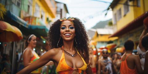 Carnival Rio de Janeiro - obrazy, fototapety, plakaty
