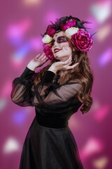 bright Calavera Catrina