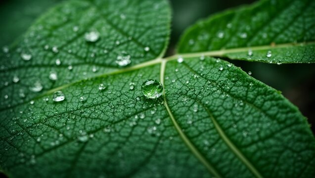 CO2 reducing icon on green leaf with water droplet for decrease CO2, carbon footprint and carbon credit to limit global warming from climate change, Bio Circular Green Economy concept
