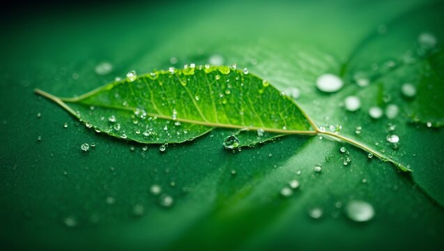 CO2 reducing icon on green leaf with water droplet for decrease CO2, carbon footprint and carbon credit to limit global warming from climate change, Bio Circular Green Economy concept