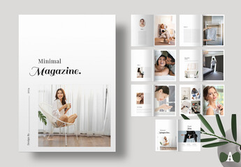 Clean Minimal Magazine Template