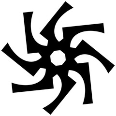 Element Y2K shape aesthetic black