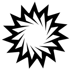 Element Y2K shape aesthetic black