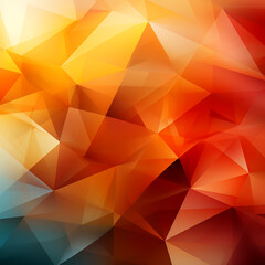 Obraz premium Abstract colorful textured background of volumetric geometric shapes