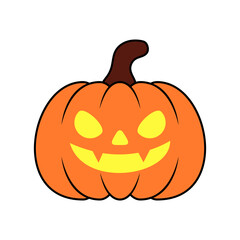 Halloween Pumpkin Illustration