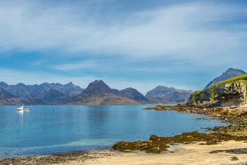 island of skye, landscape, lake Coruisk, scotland, uk