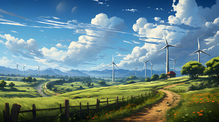 Wind power is the use of wind energy to generate useful work