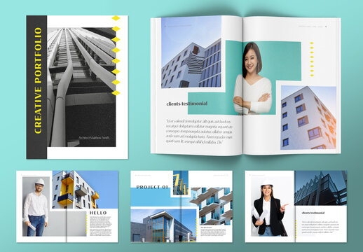 Architecture Portfolio  Layout