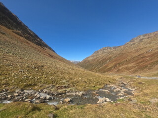 Fototapeta premium Timmelsjoch Österreich - Südtirol