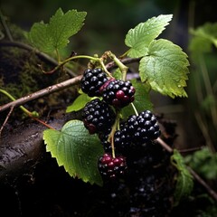 Juicy and delicious blackberries. Great for stories on healthy living, agriculture, lifestyle, food, cooking, baking and more.